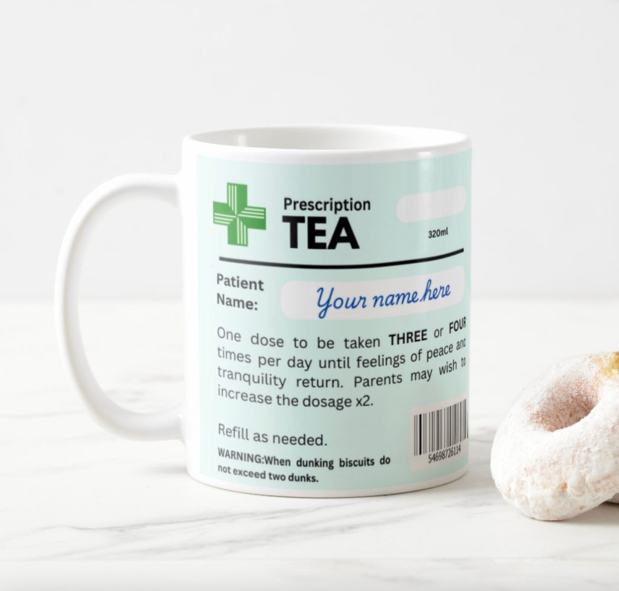 Funny Tea Prescription Mug
