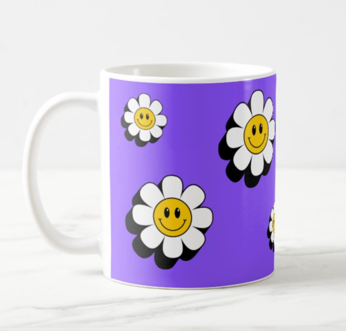 Smiley Flower Mug