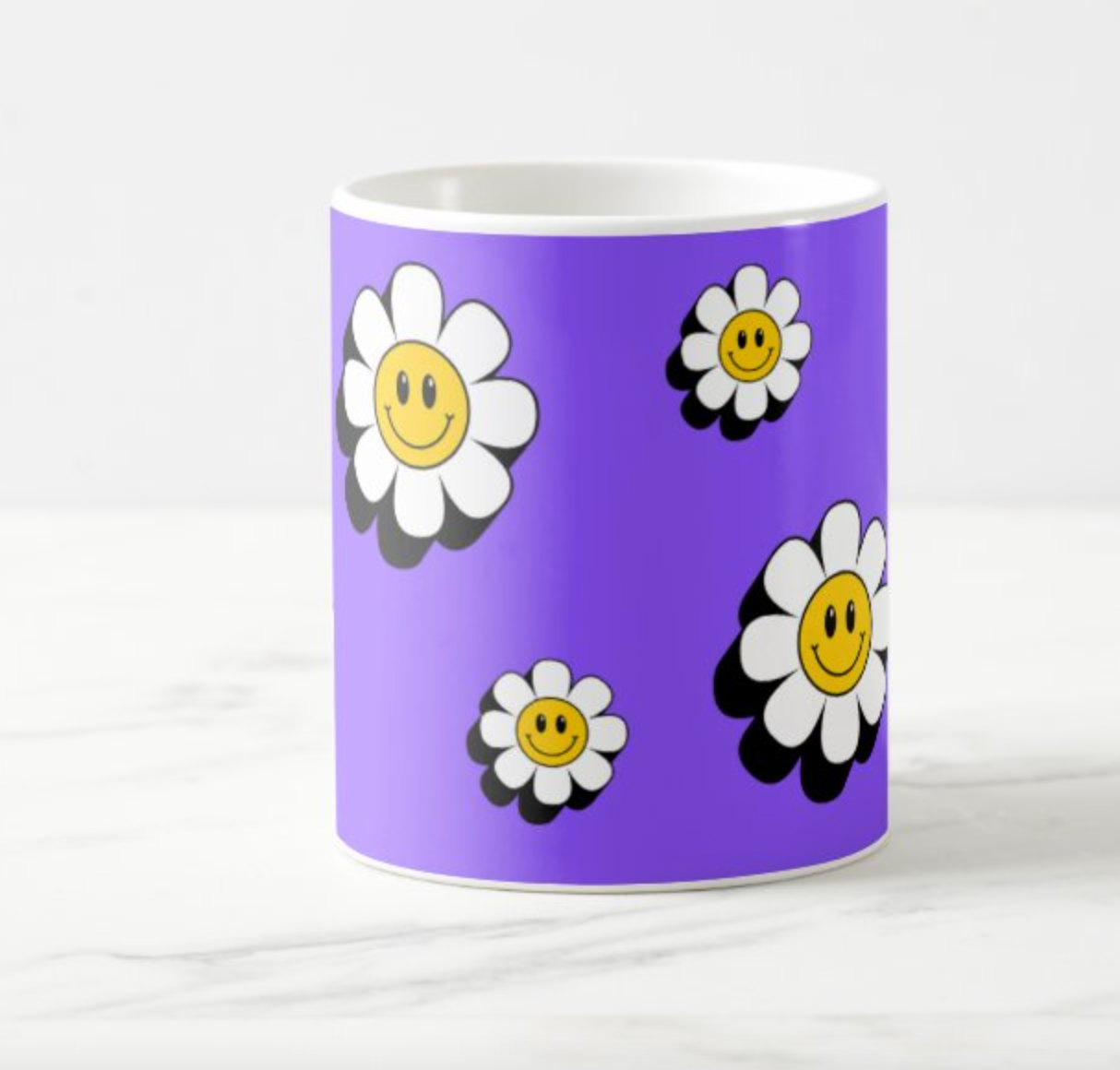 Smiley Flower Mug