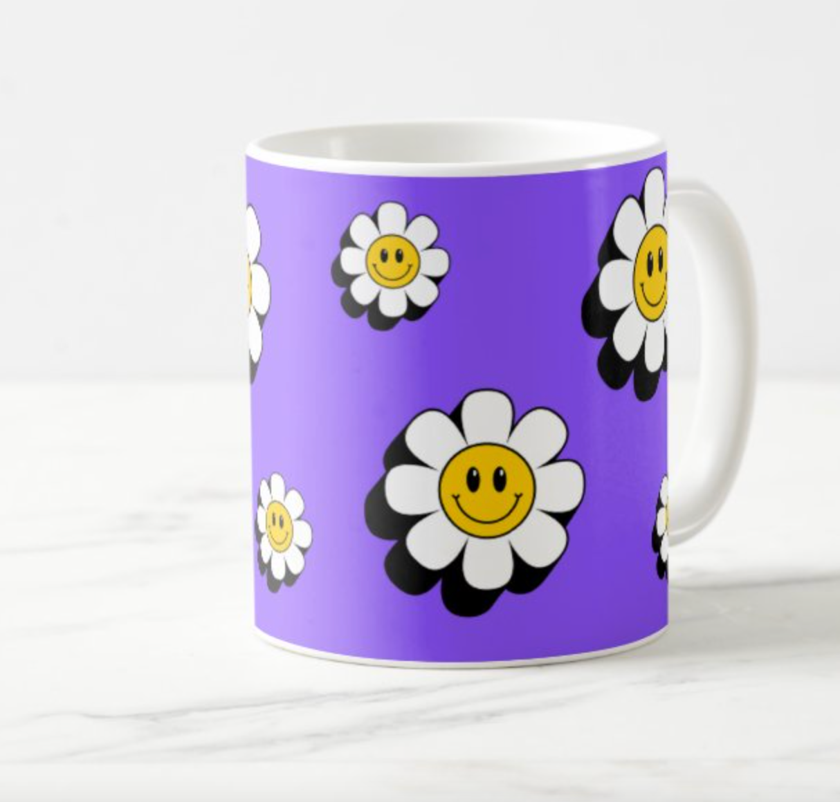 Smiley Flower Mug