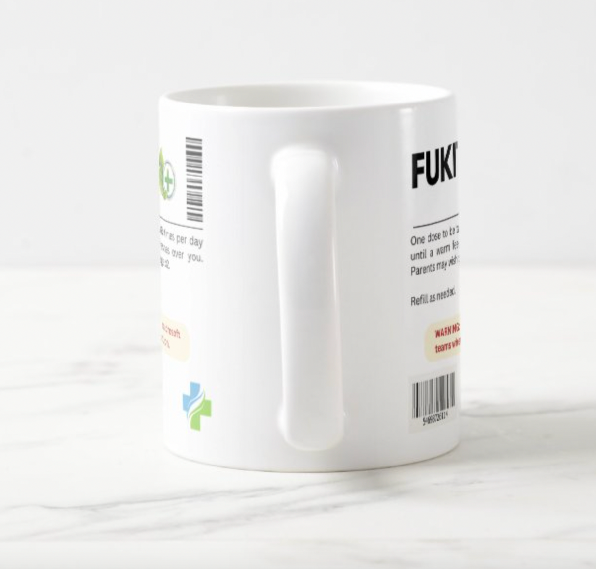 Fukitol funny mug