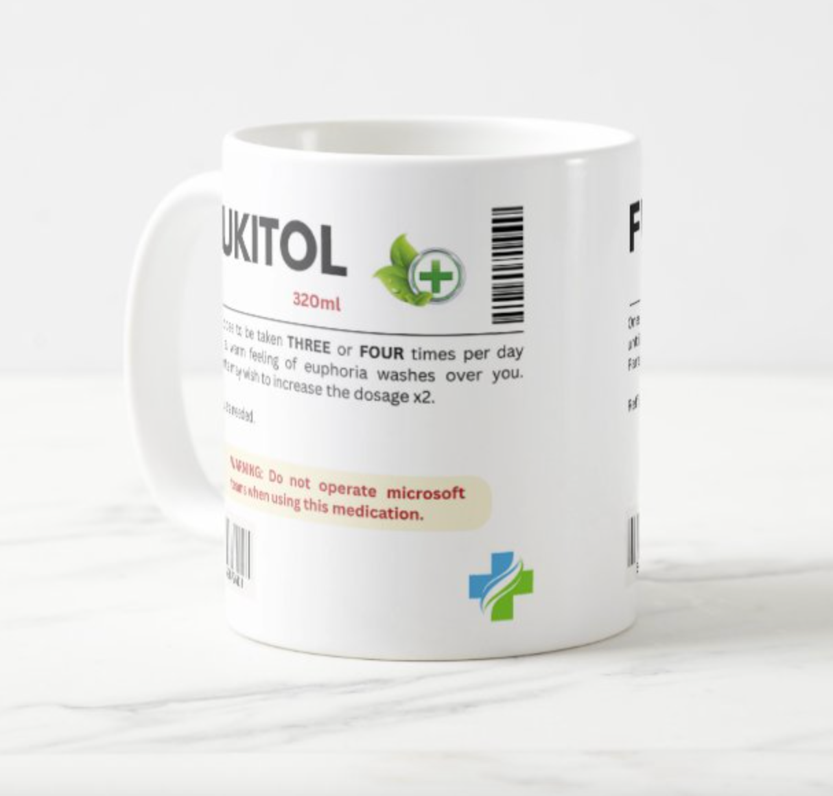 Fukitol funny mug