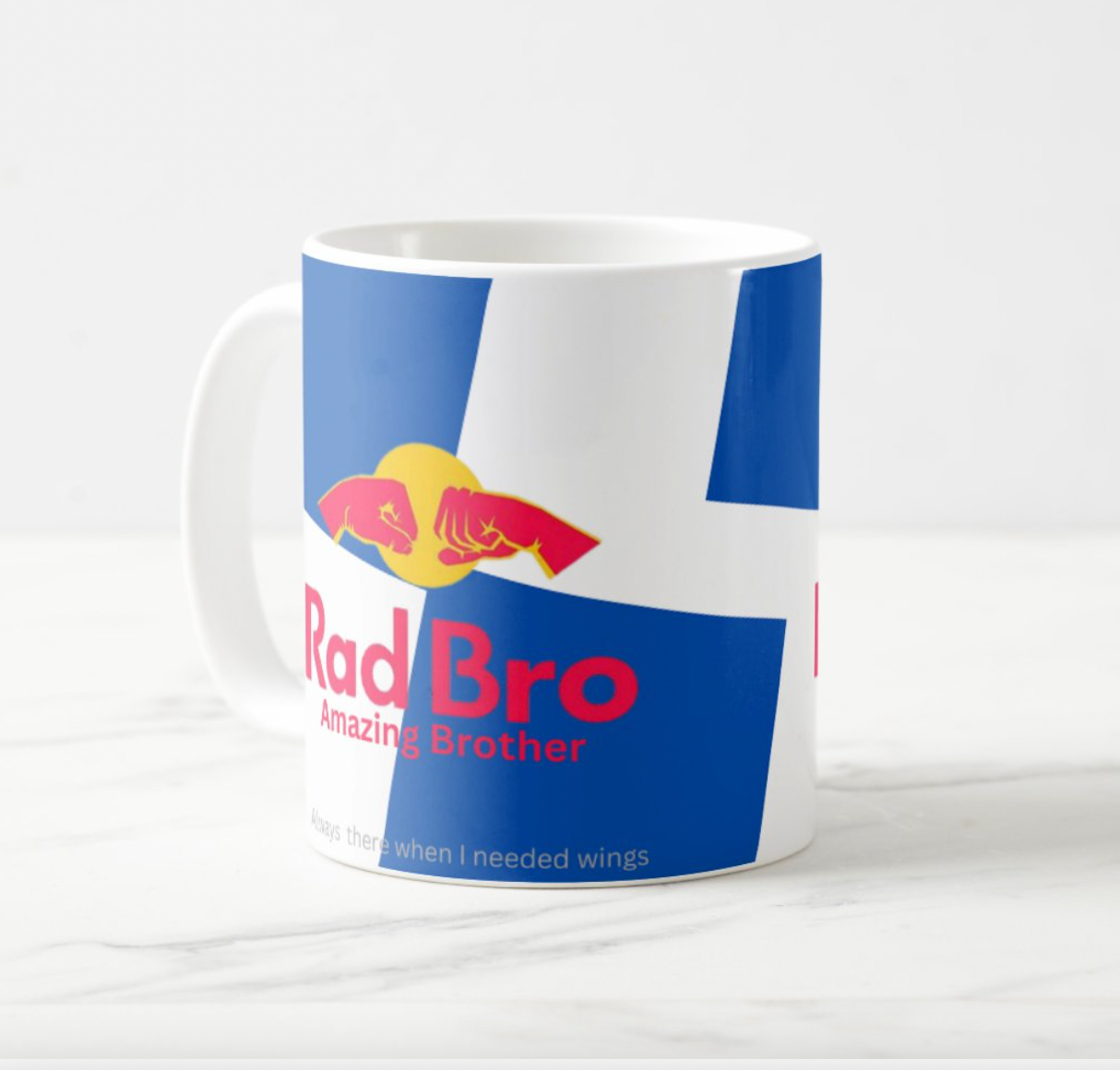 Rad Bro mug for awesome brothers