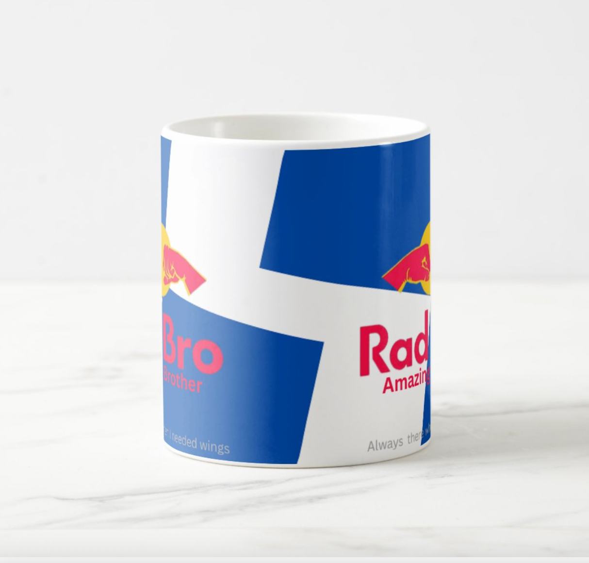 Rad Bro mug for awesome brothers