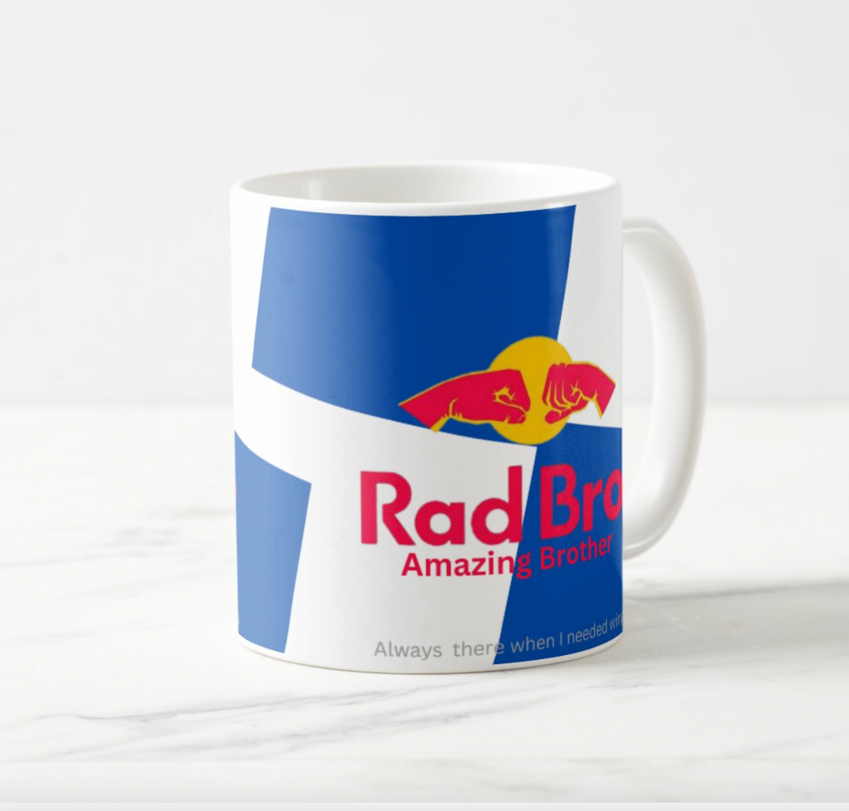 Rad Bro mug for awesome brothers