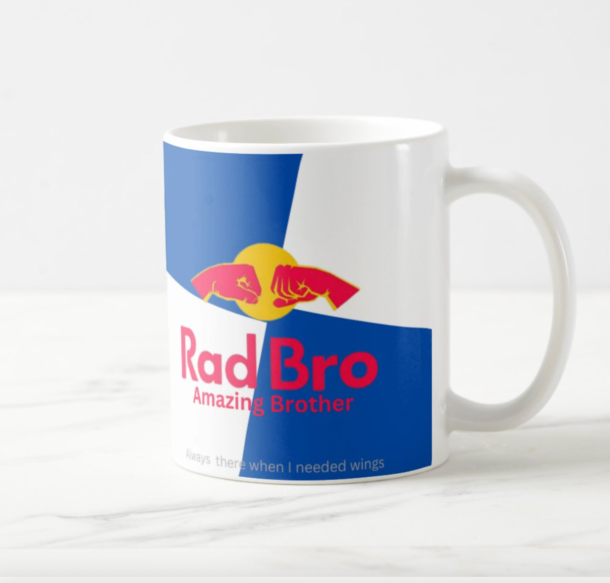 Rad Bro mug for awesome brothers