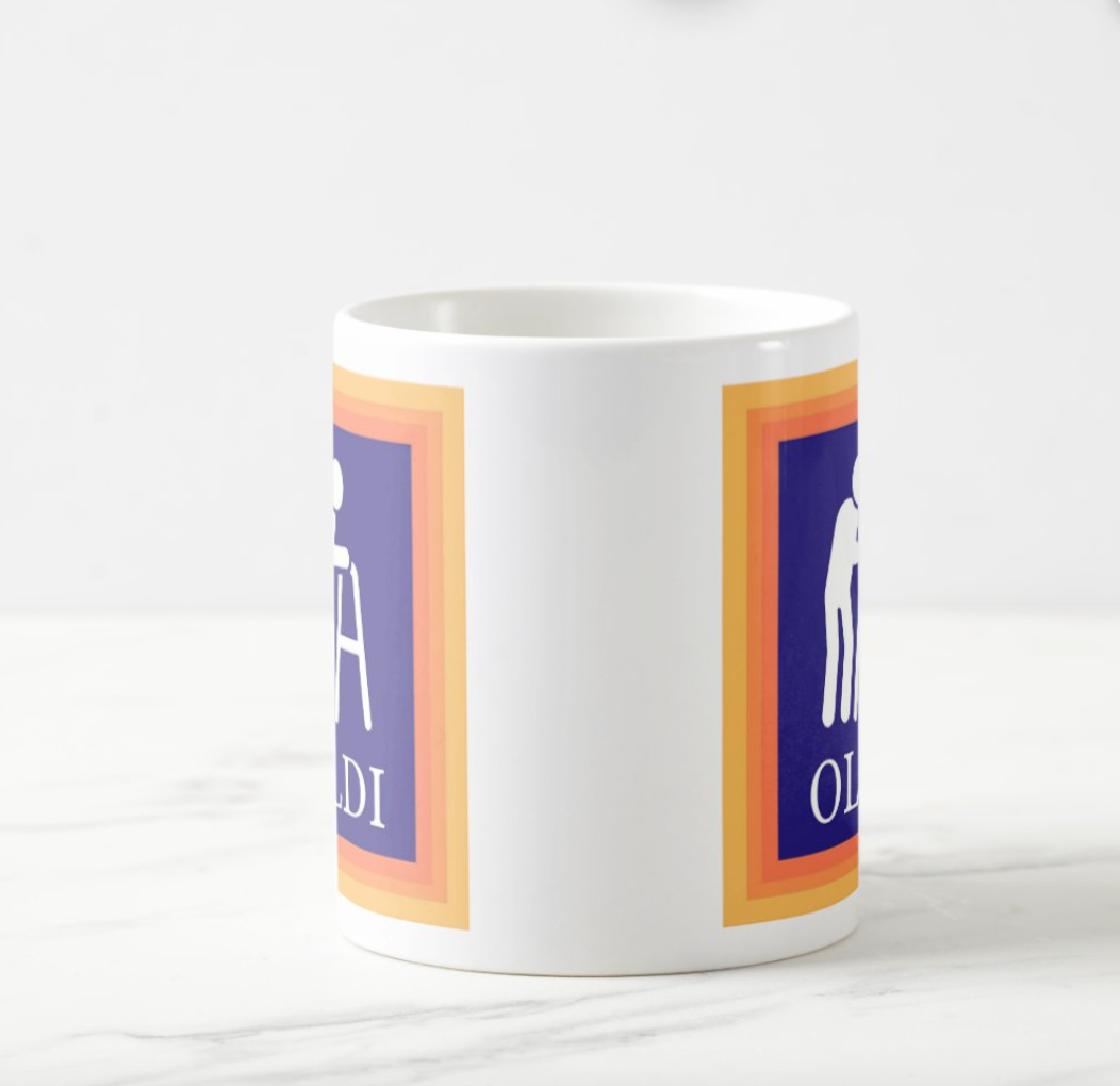 OLDI funny Aldi mug