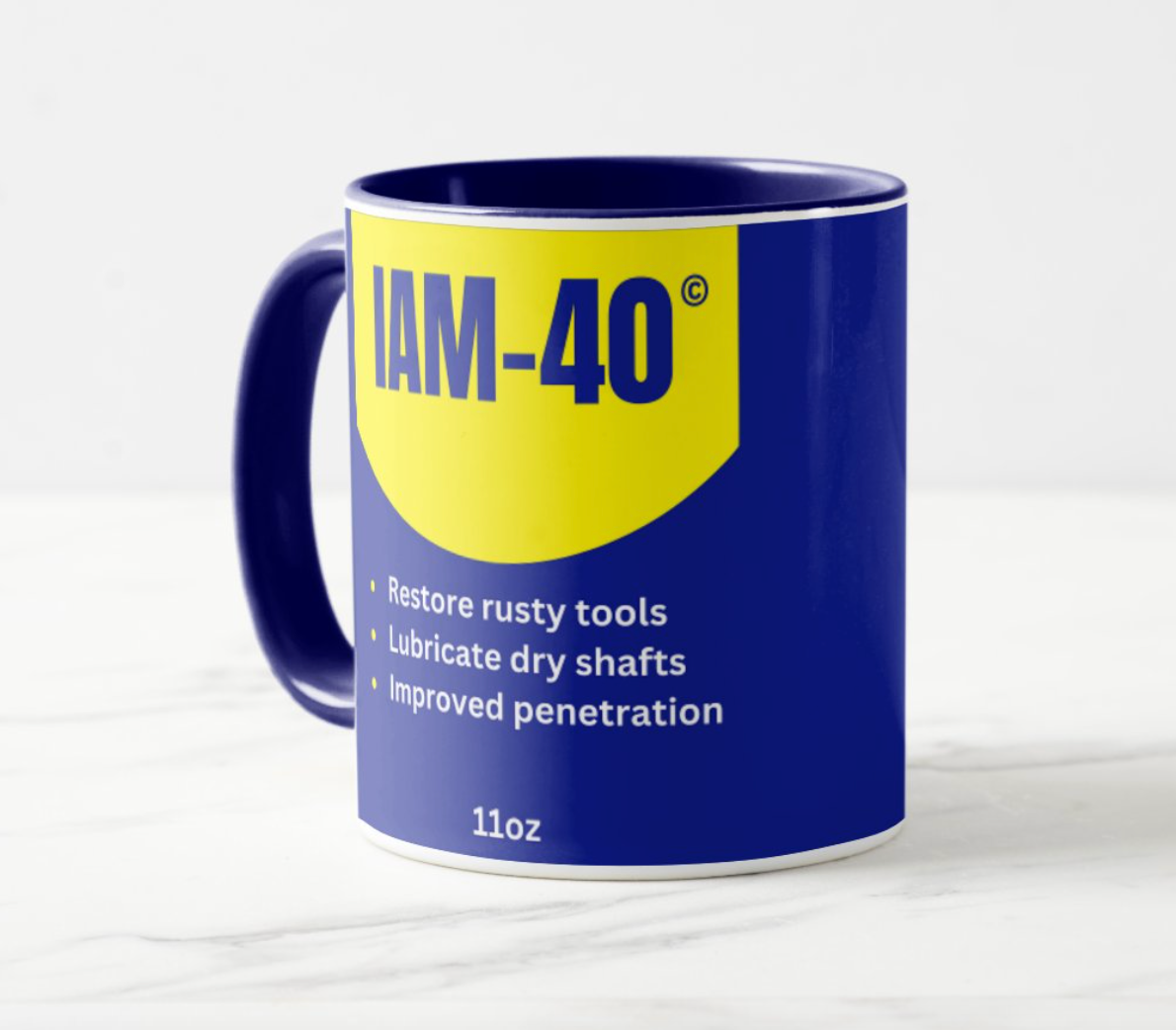I'm 40" Multipurpose Lubricant (For the Over-40s)