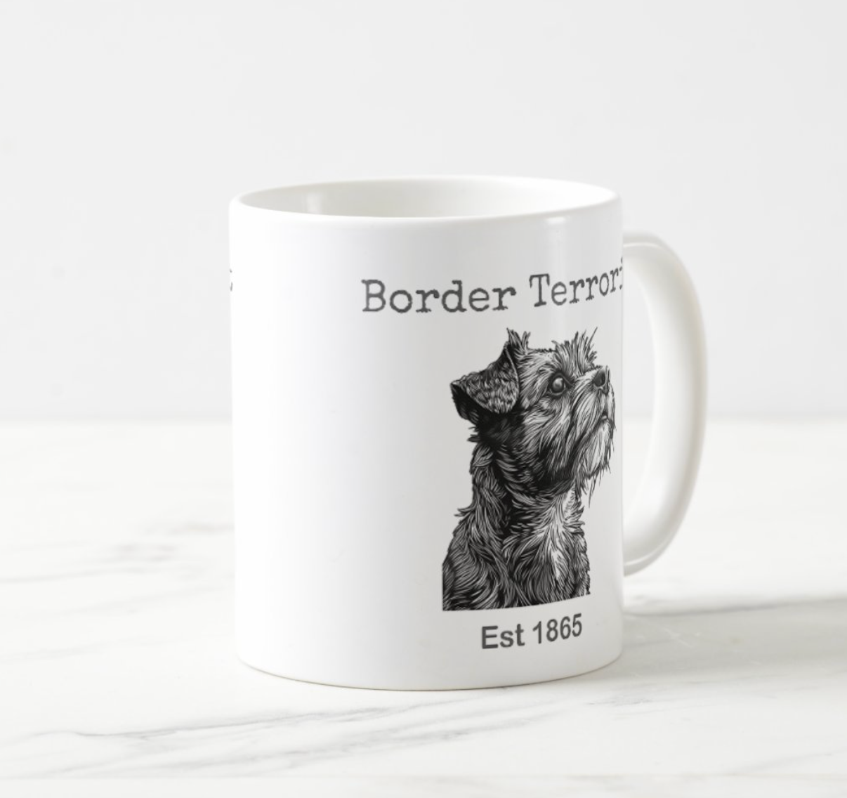 Border Terrorist - Funny Border Terrier Mug