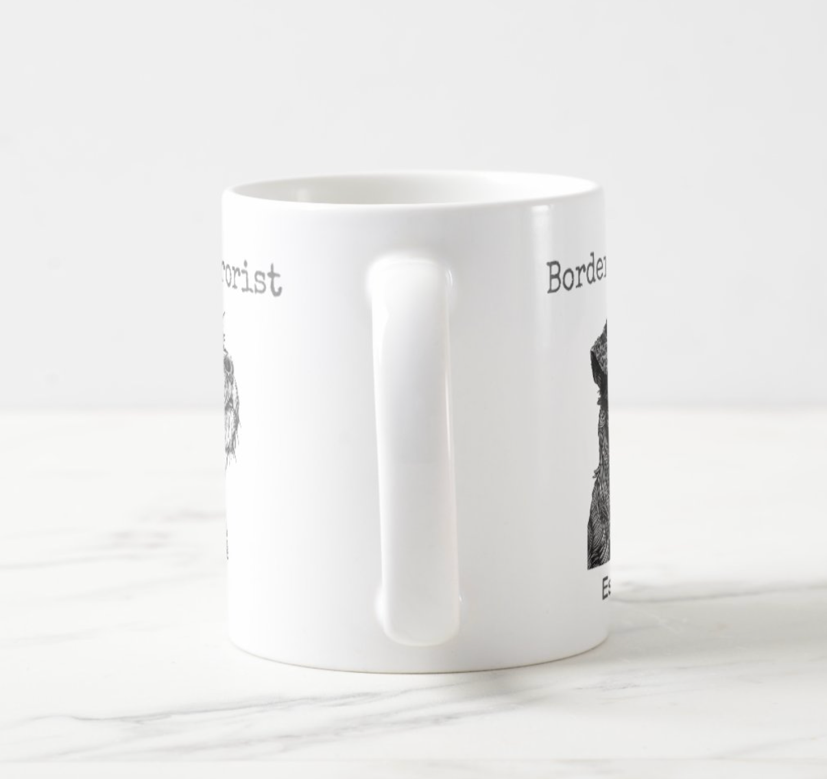 Border Terrorist - Funny Border Terrier Mug